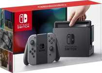 nintendo swicht + cinzenta