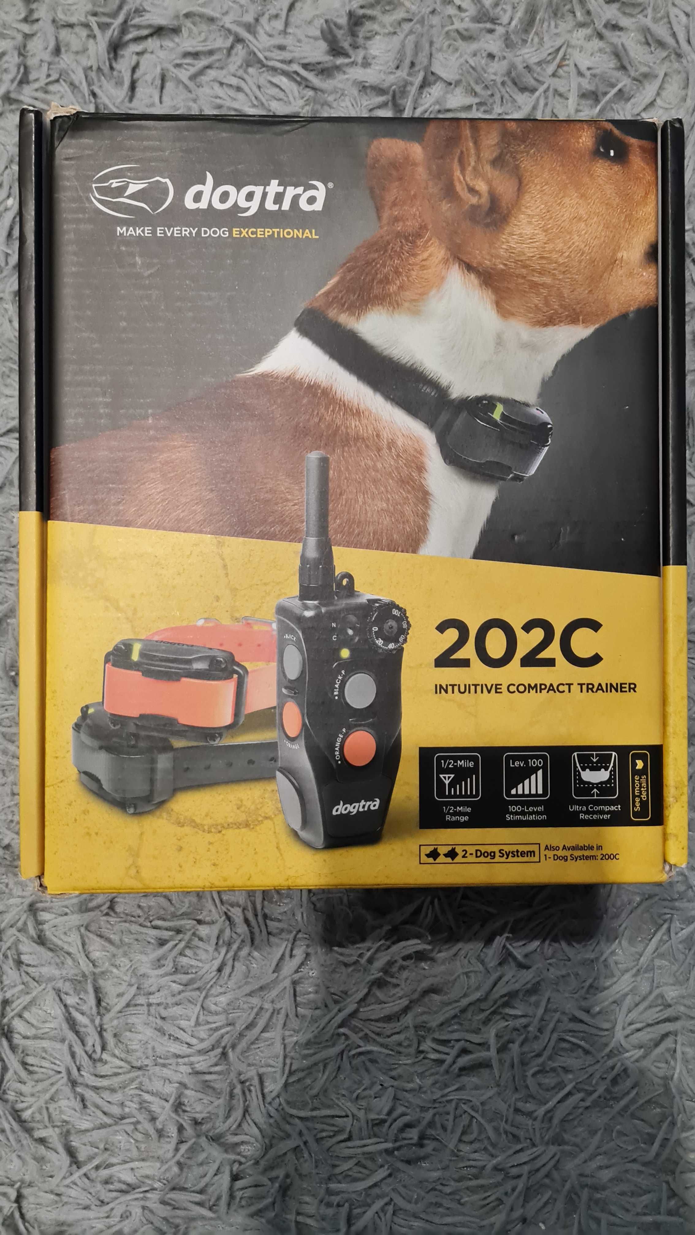 Электронный ошейник DOGTRA 202C/Электроошейник для двух собак новый