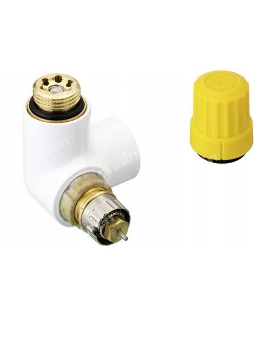 Danfoss zestaw termostatyczny lewy zawory+glowica bialy (013G4008)