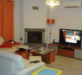 Lareira com pedras marmore