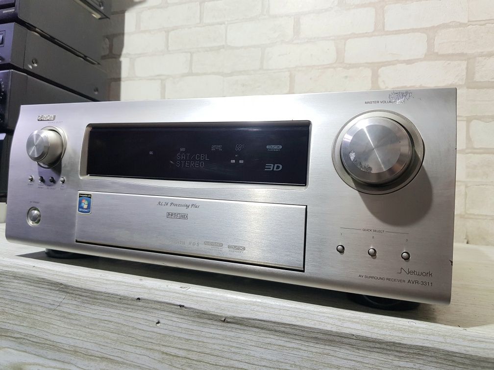 Пульт!AV ресивер/підсилювач Denon AVR-3311 7×165Вт LAN, HDMI USB