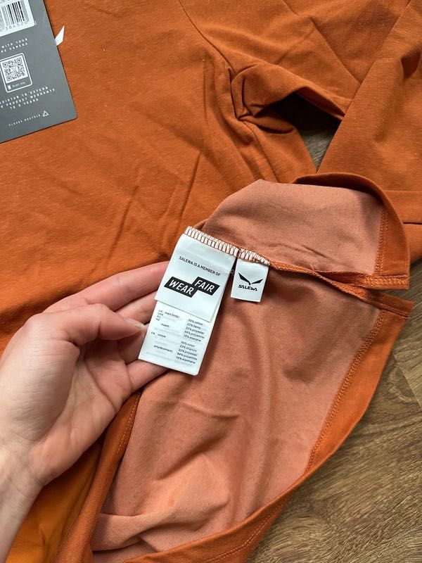 Męska bluzka bluza Longsleeve Salewa Puez Hemp góry treking