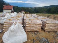 Kamień drenażowy drenarki otoczak Workowany drenaż odwodnienia