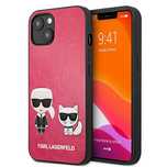 Etui Karl Lagerfeld Ikonik Karl&Choupette Na Iphone 13 Mini - Fuksjowe