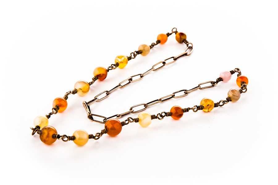 Warszawski Srebrny Naszyjnik - 20,60g - ORNO - Kraków