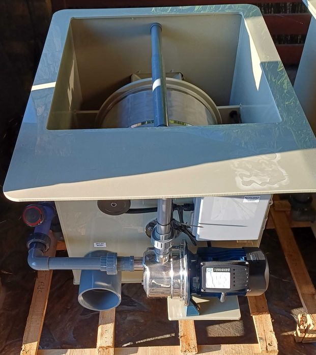 Automatyczny filtr do oczka, stawu 20 m³/h | PP UV | mikrofiltracja |