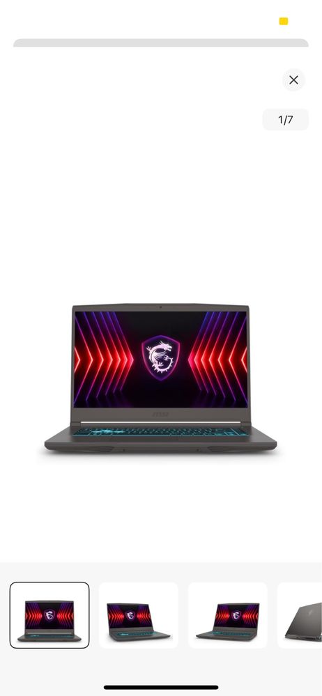 MSI Thin A15 Ryzen 5-7535HS/16GB/512 RTX3050 144Hz