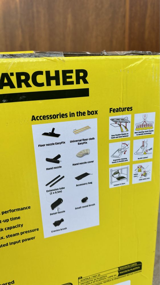Пароочисник новинка 2025 karcher sc2 delux 1.513-400.0 пароочиститель