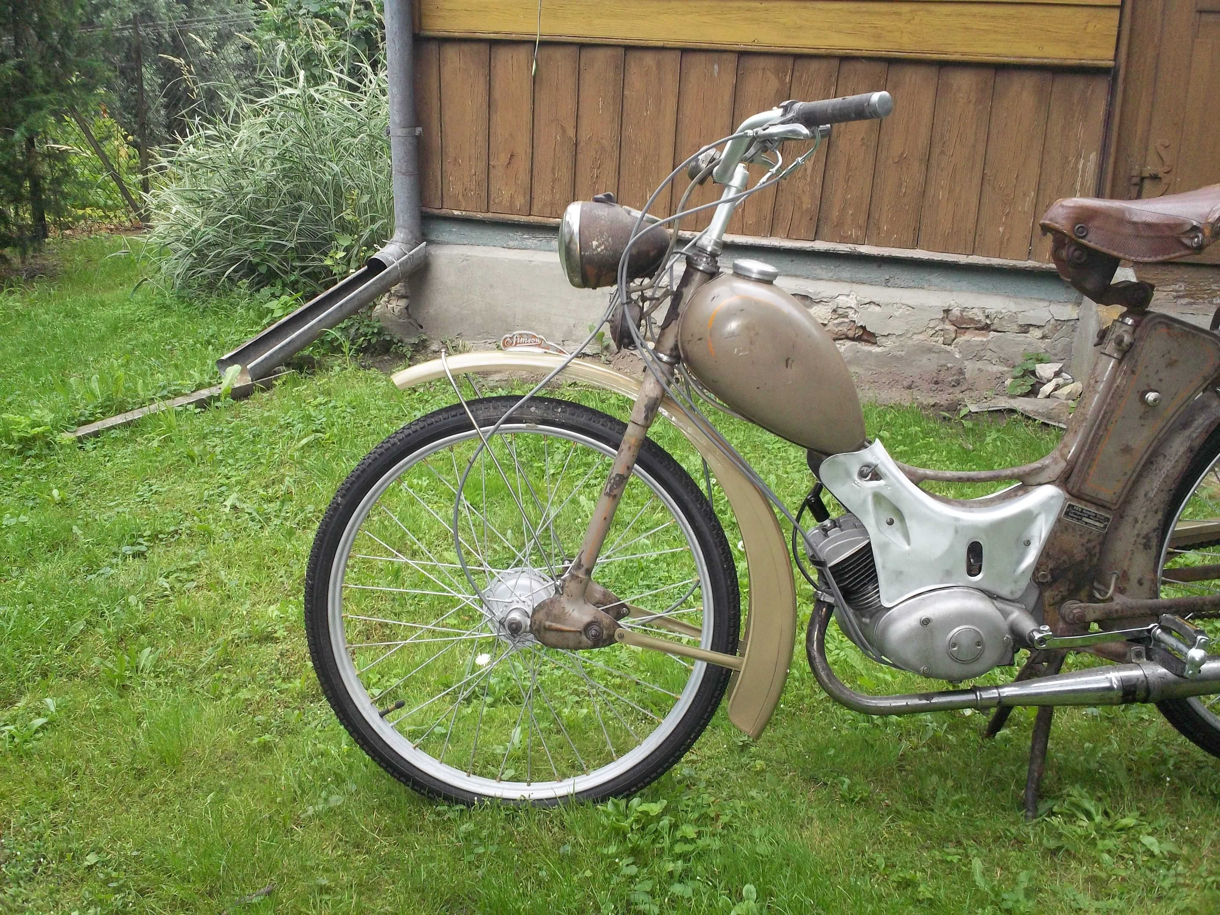 simson sr1 do jazdy,białe tablice