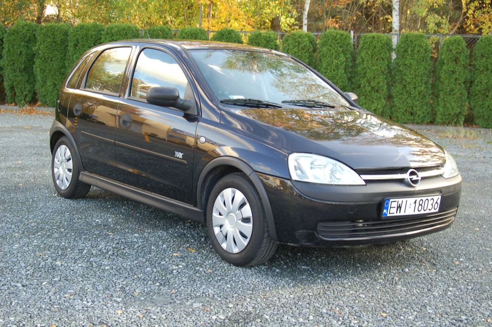 Opel Corsa C 1.2 Ben. 75 KM – 2003 r. 5-cio Drzwiowa z klimatyzacją