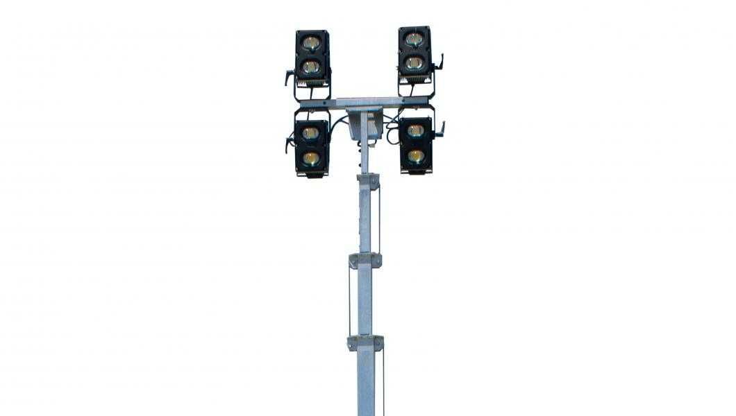 Maszt oświetleniowy ATLAS COPCO H6+(LED) WYNAJEM! 24/7     8m 6000m2