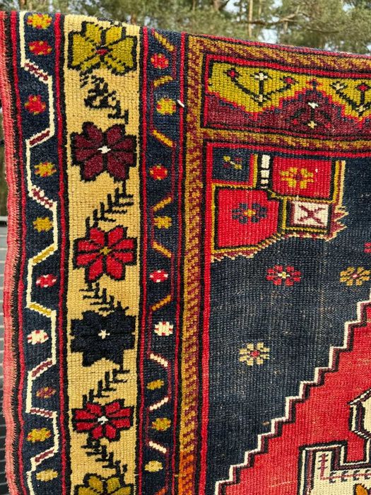 Dywan anatolijski wełniany vintage r.tkany Kazak195x125 galeria 7 tyś