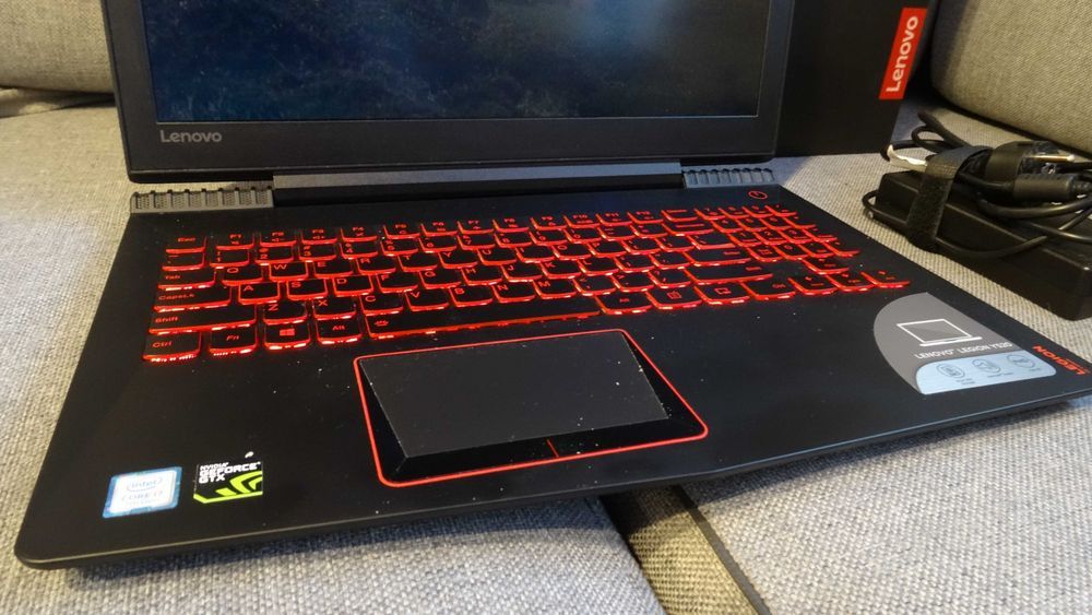 LENOVO Y520 i7 7700HQ 8GB ram GTX1050 | SSD 240GB + HDD 1TB pudełko FV