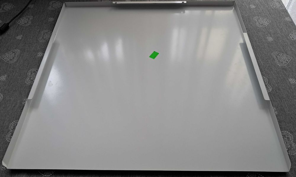 Duża metalowa tablica - Warcaby - magnetyczne