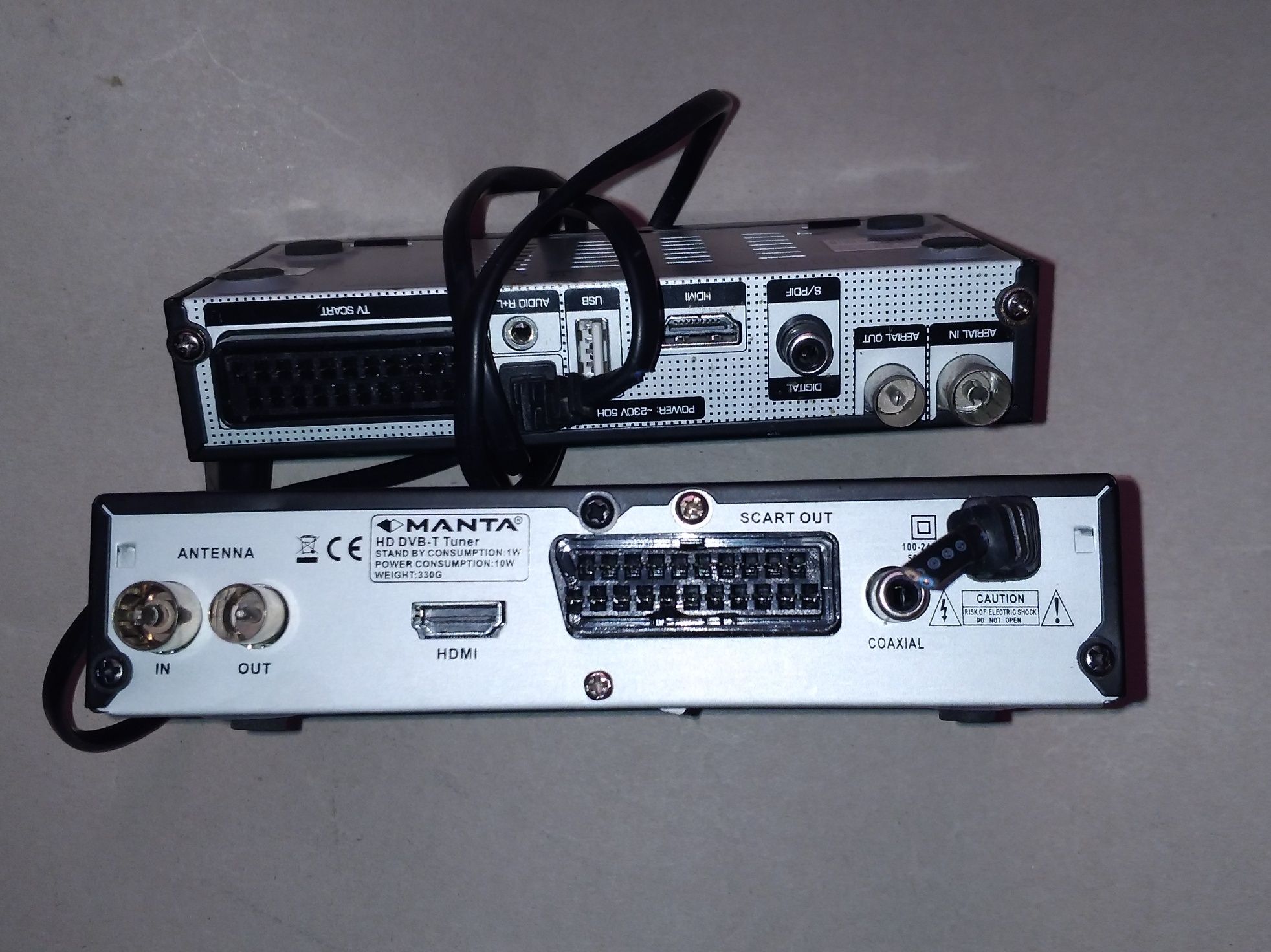 Dekoder STB HD N3, Tuner Manta HD DVB-T