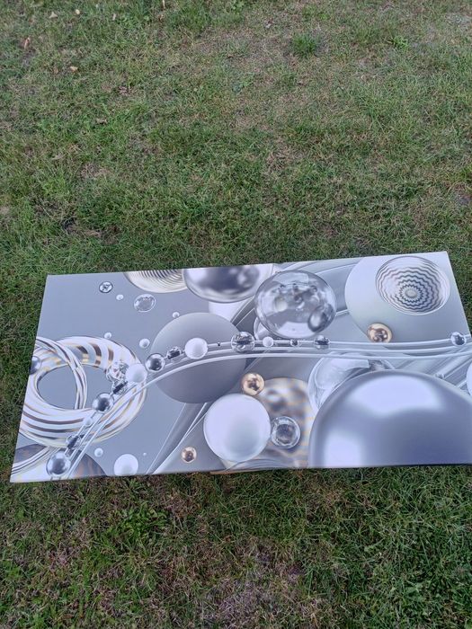 Obraz na płótnie, do salonu kule.