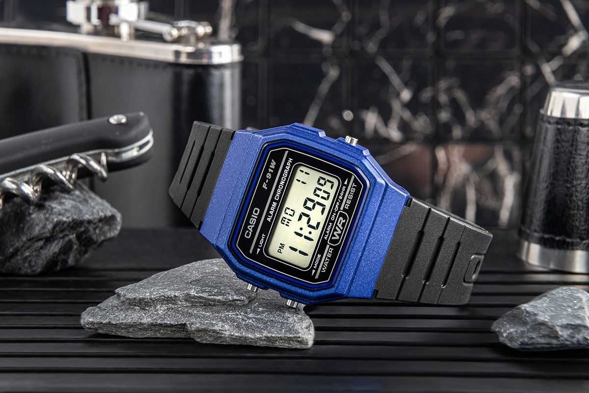 Zegarek Męski CASIO F-91WM-2ADF nowy