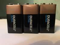 Батарейки Duracell Ultra 6LR61/9V. 25 грн за штуку.