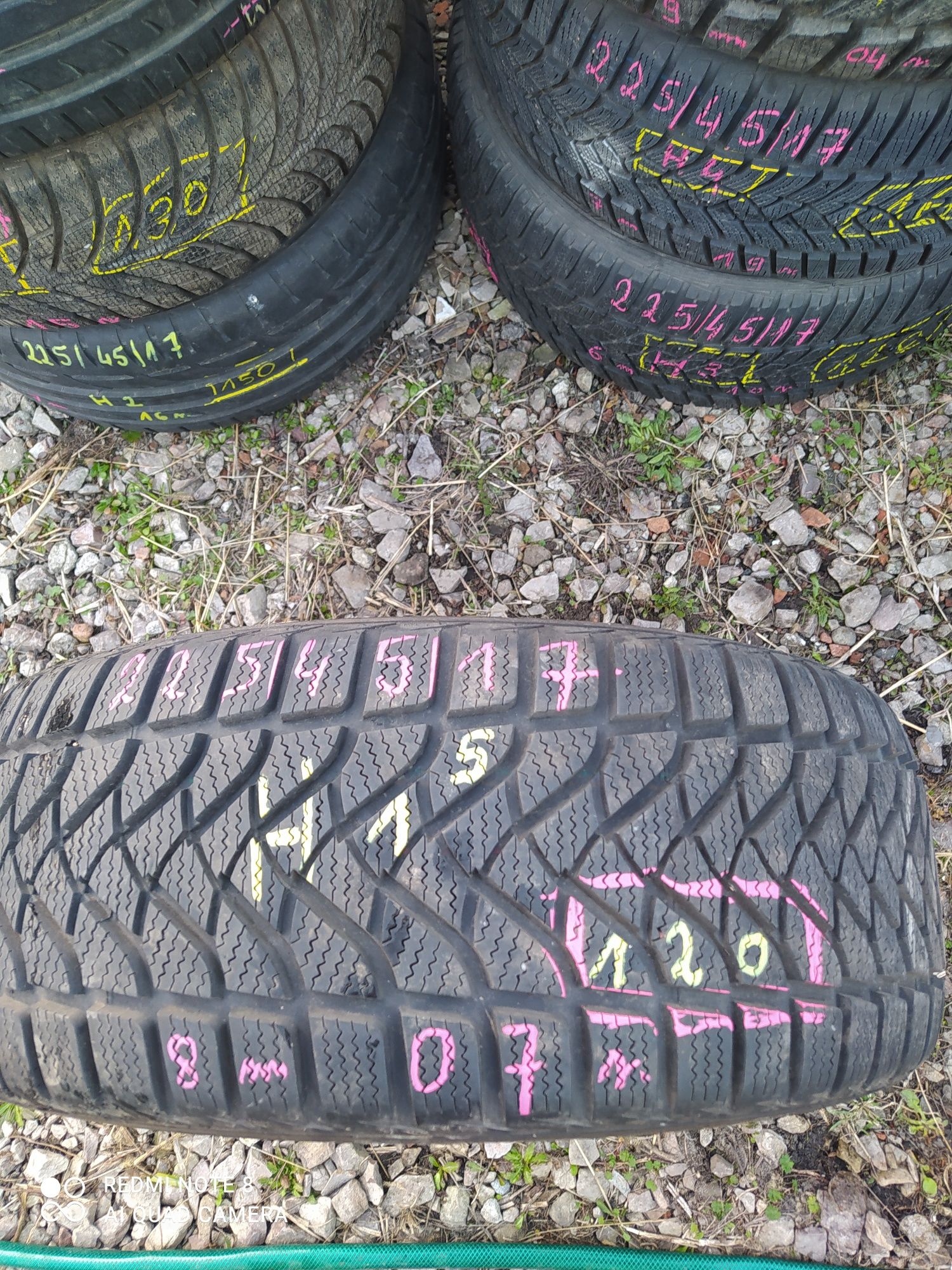 H15 225/45/17 94v 1 sztuka Firestone winterhawk