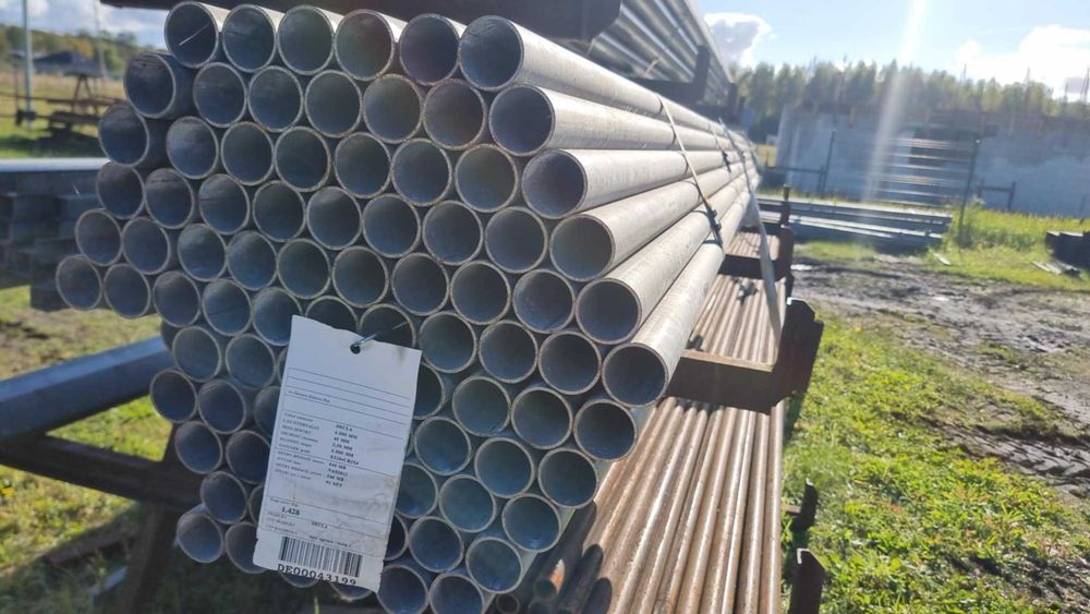 Fi 45x1,5 / 6m Słupek płot ogrodzenie rura rury ogrodzenie
