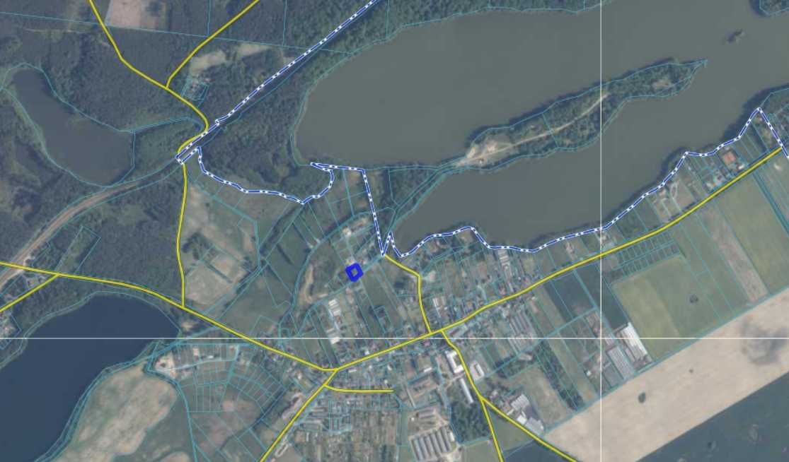 Strączno gm. Wałcz działka budowlana 1408 m2, półwysep Strączno!