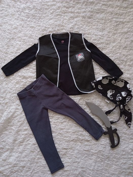 Pirat strój karnawałowy 98 cm Jack Sparrow strój pirarata