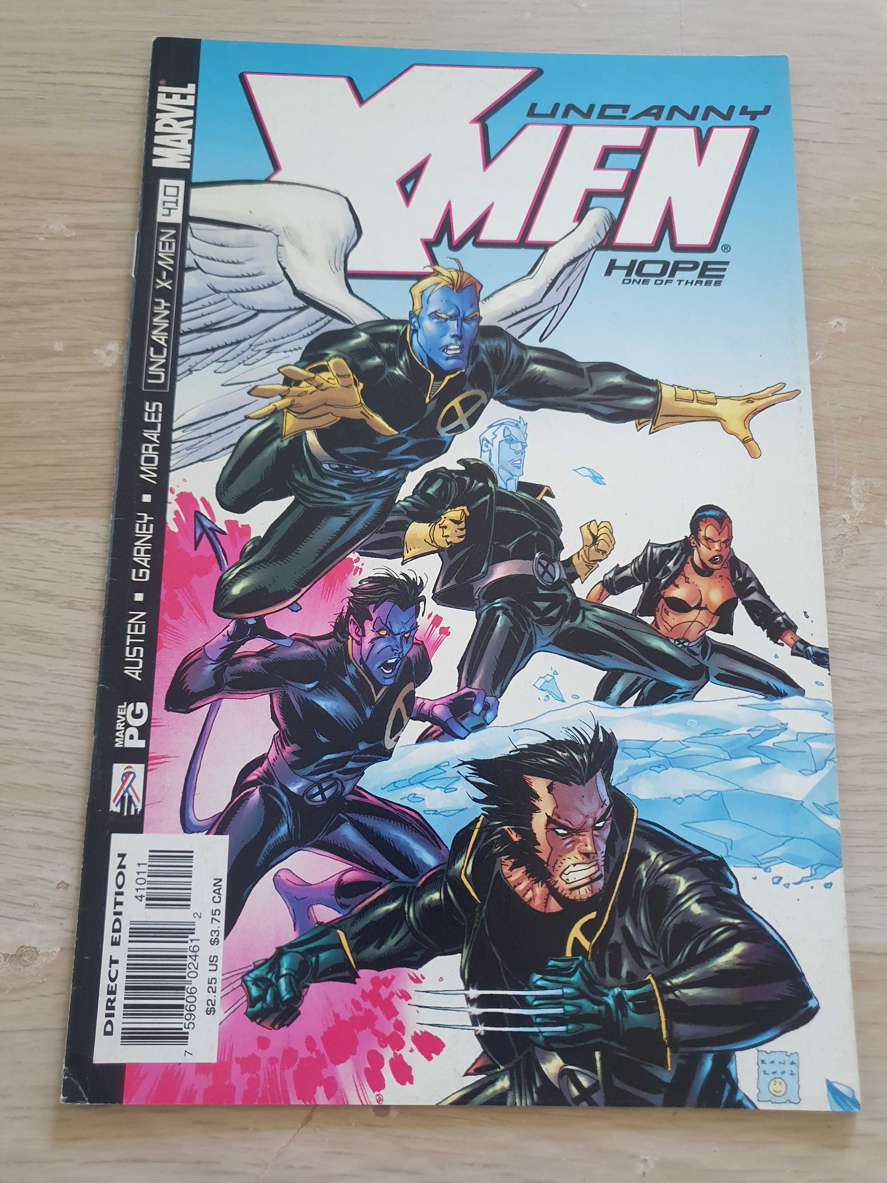 The Uncanny X-men vol 1: 395, 401-403, 407-411 (ZM128)