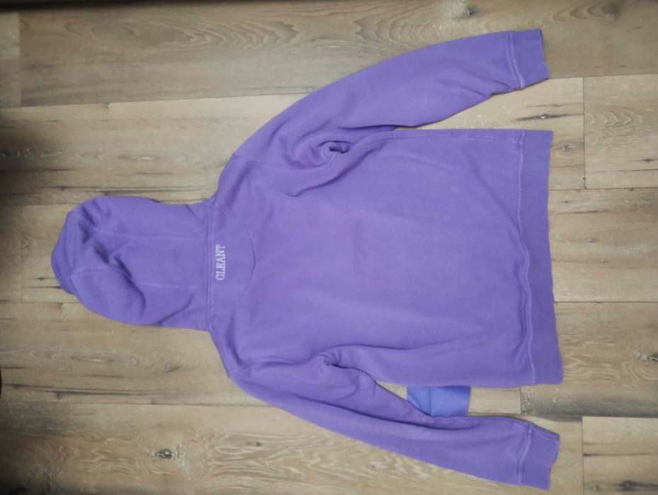 Fioletowa bluza Cleant x Milka