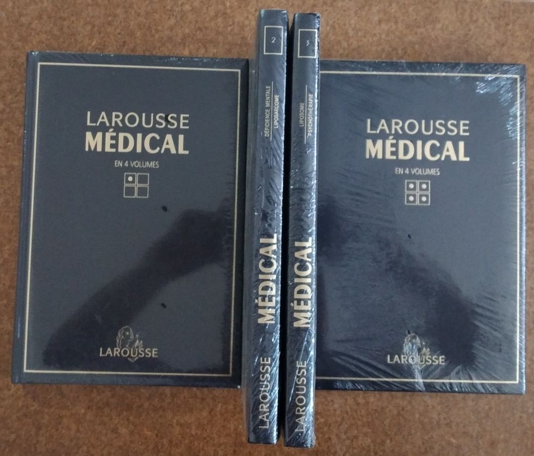 Larousse Medical em 4 livros novos