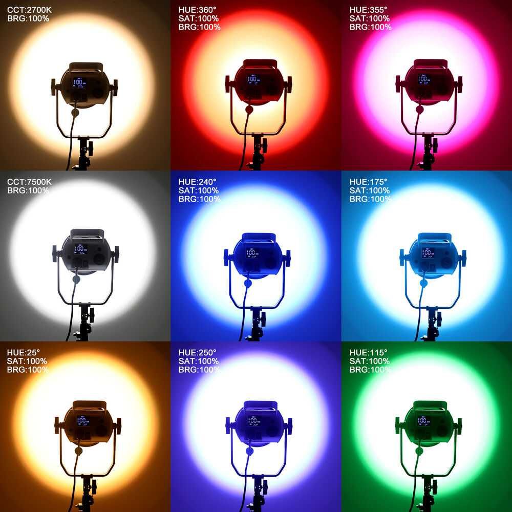 Світильник GVM SD200R RGB & Bi-Color LED 200W