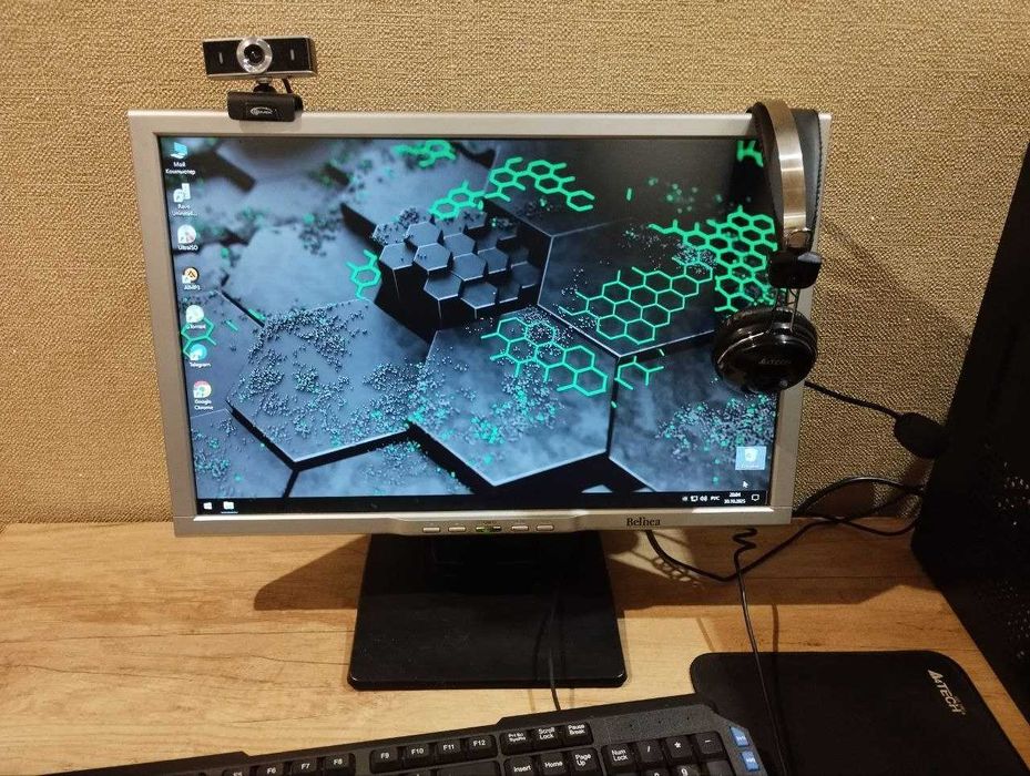 Игровой ПК Intel Core i5 16Гб DDR4, SSD+HDD, Видеокарта 4Гб Компьютер