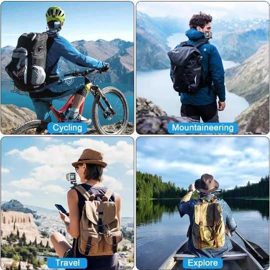Uchwyt do Plecaka Paska do GoPro DJI Insta 360 NEW