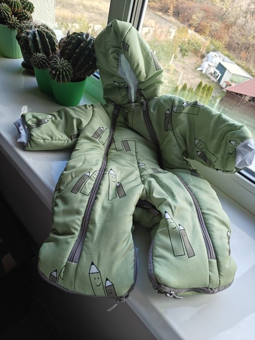 Дитячий комбінезон. Новий. 0-6 міс.