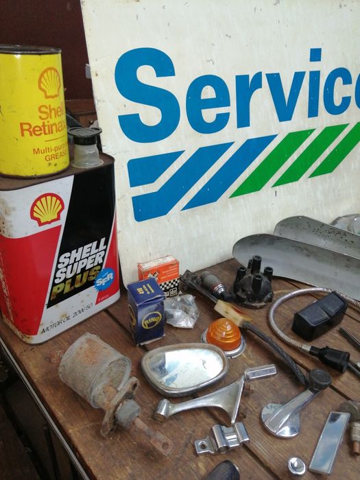 Peças automobilia vintage