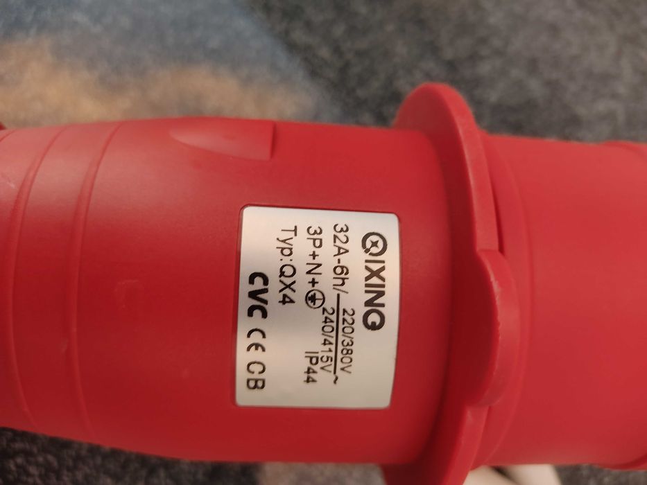 Przejściówka 32 A na 16 A