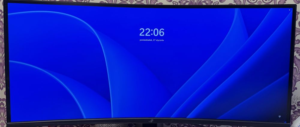Monitor ASUS ROG SWIFT PG349Q Curved Gaming uzywany stan idealny