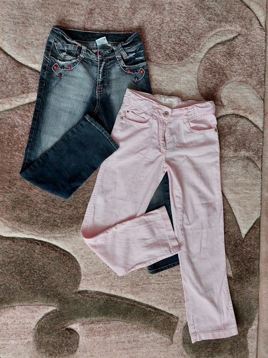 Джинси для дівчинки,7 років,128-134