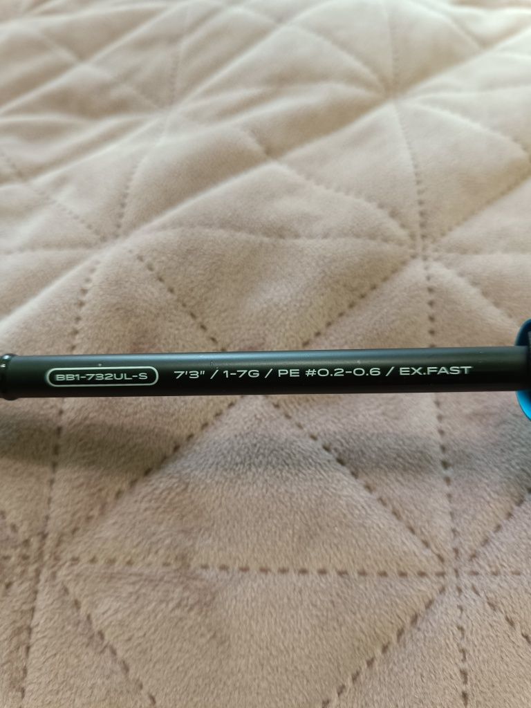 Спінінг Favorite Blue bird BB1-732UL-S 2.19m 1-7g ідеал, на гарантії