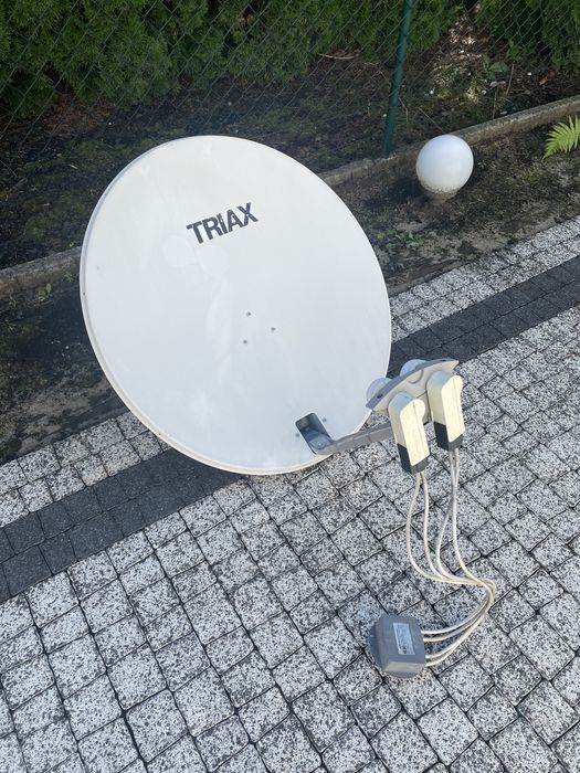 Talerz satelitarny TV 73cm z uchwytem