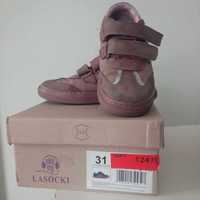 Lasocki Young 31 Sneakersy skórzane CI12-BASCO-01(IV)DZ