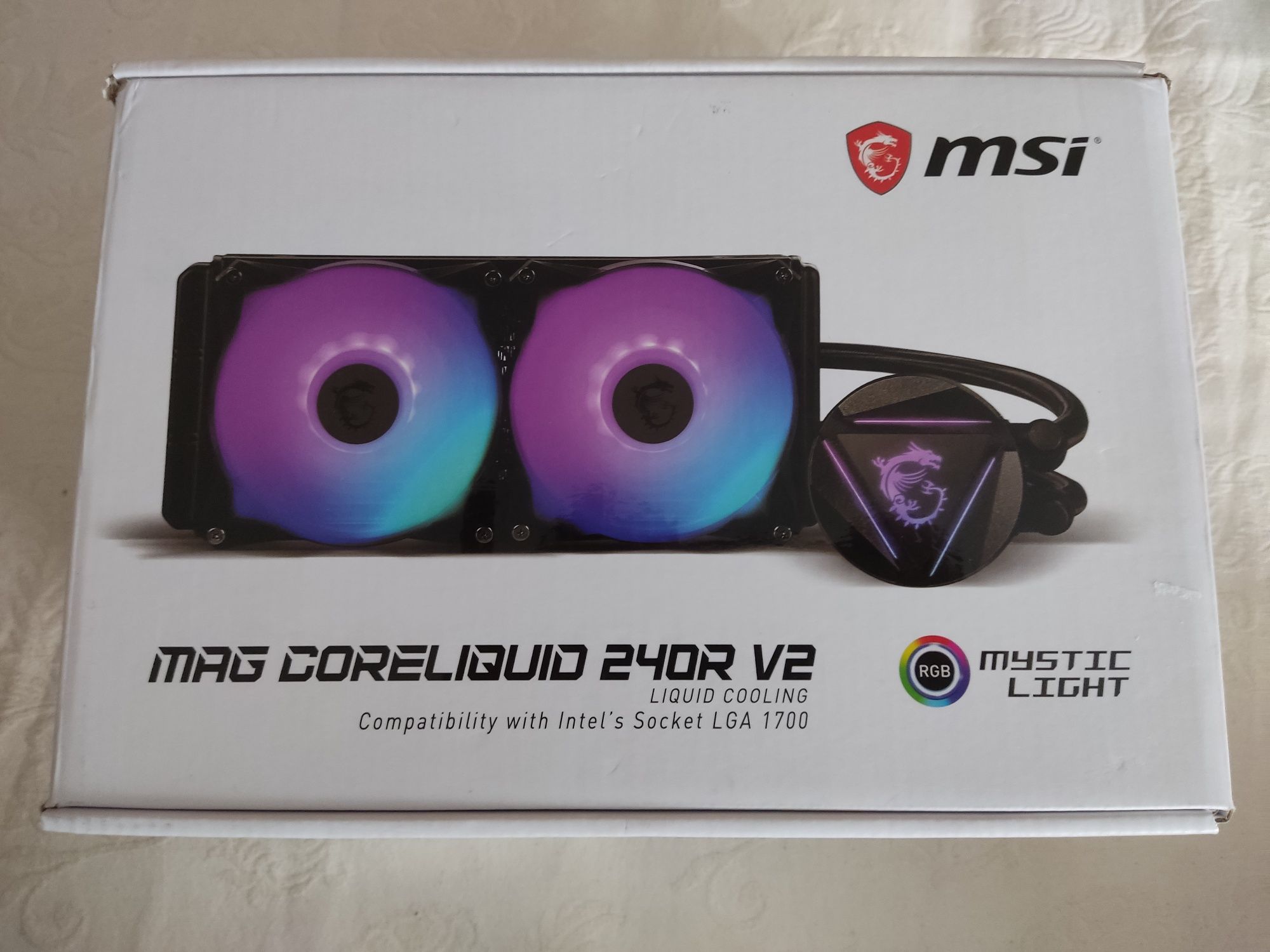 Cooler CPU MSI Core Liquid V2 240R