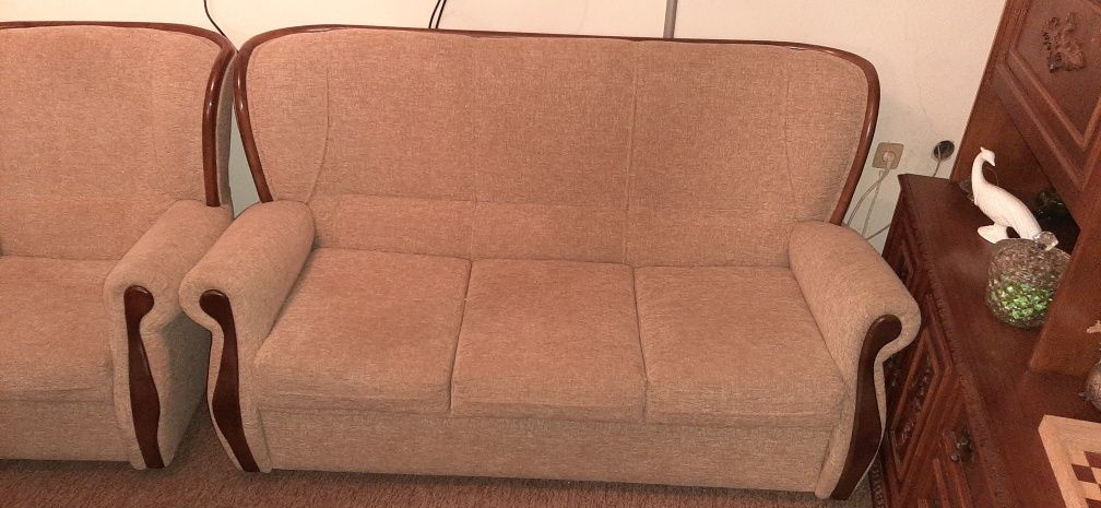 Sofas e móvel de sala