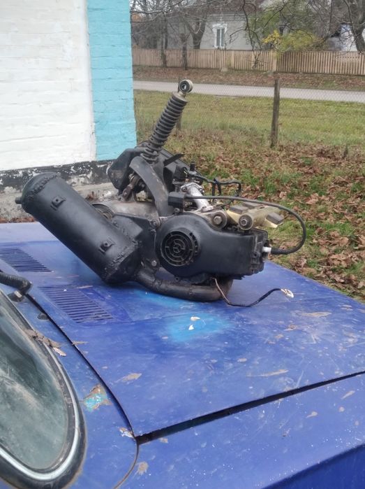 Мотор в зборі suzuki lets 2 old на конфі