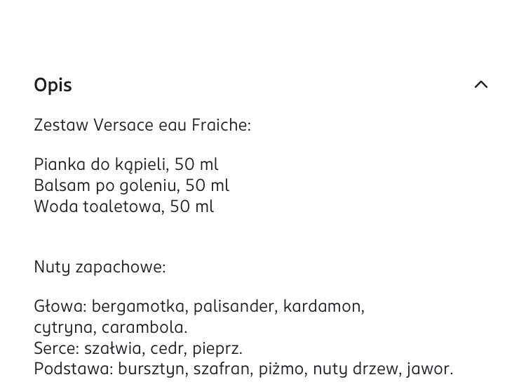 Versace Eau Fraiche