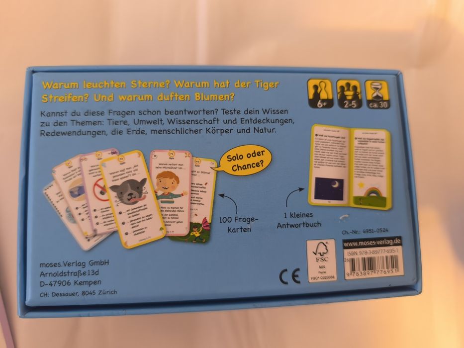 Niemiecka gra dla dzieci