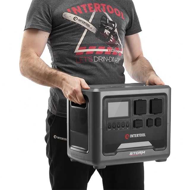 Станція зарядна портативна 1.8 кВт, LiFeP04. STORM INTERTOOL WT-7011.