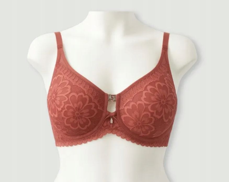 85C Biustonosz push-up Intimidao ceglasty stanik