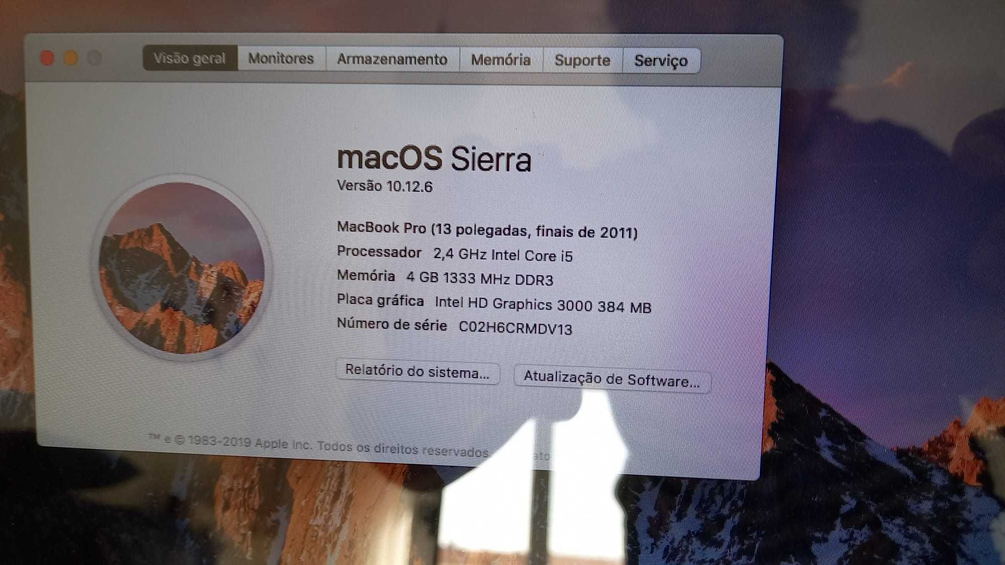 Macbook Pro 13 (late 2011)