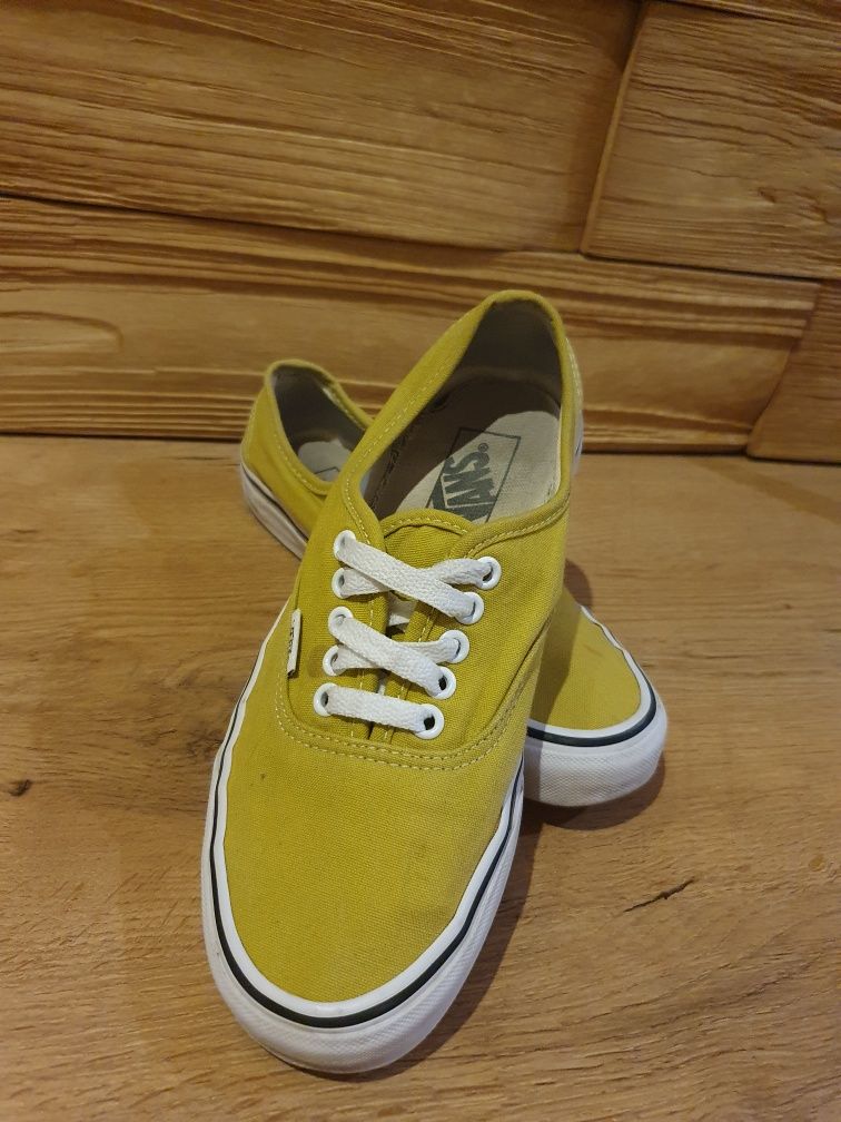 VANS trampki, musztardowe, rozmiar 39