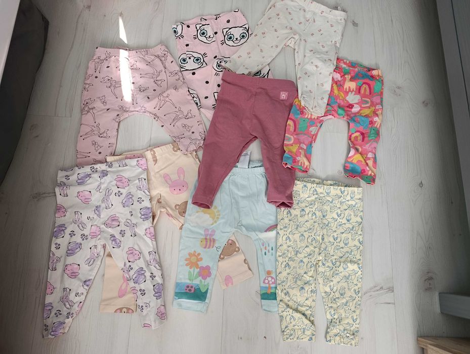 Spodnie legginsy niemowlęce